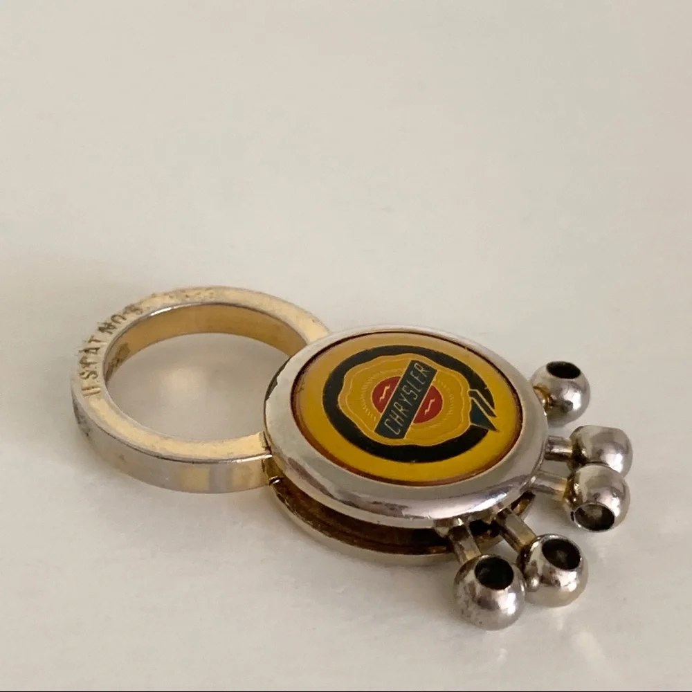 Vintage Chrysler key chain